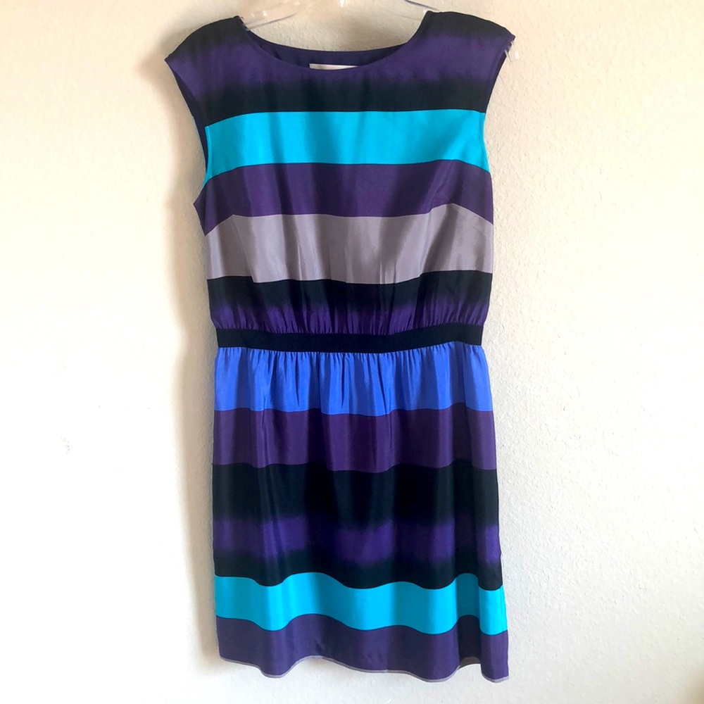 Anne Taylor Loft Color Block dress